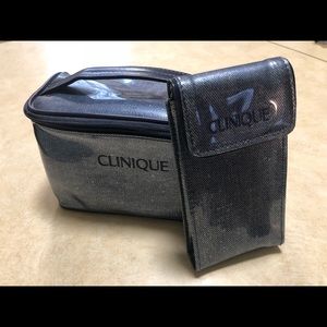 Clinique Make Up Bag & Clinique Glasses Case